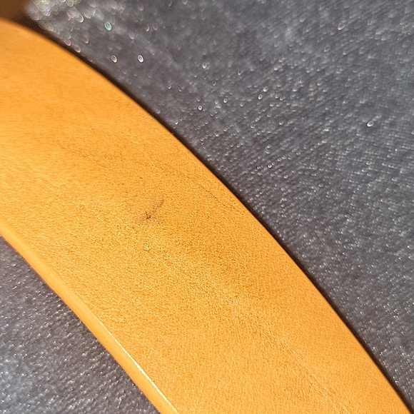 Guess Rhinestone Buckle & Camel Color Belt - Picture 9 of 16